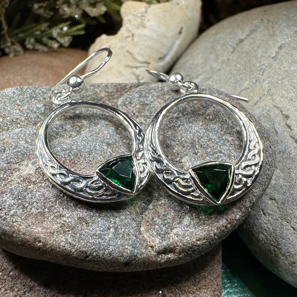 Clarion Trinity Knot Earrings