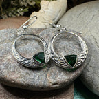 Clarion Trinity Knot Earrings