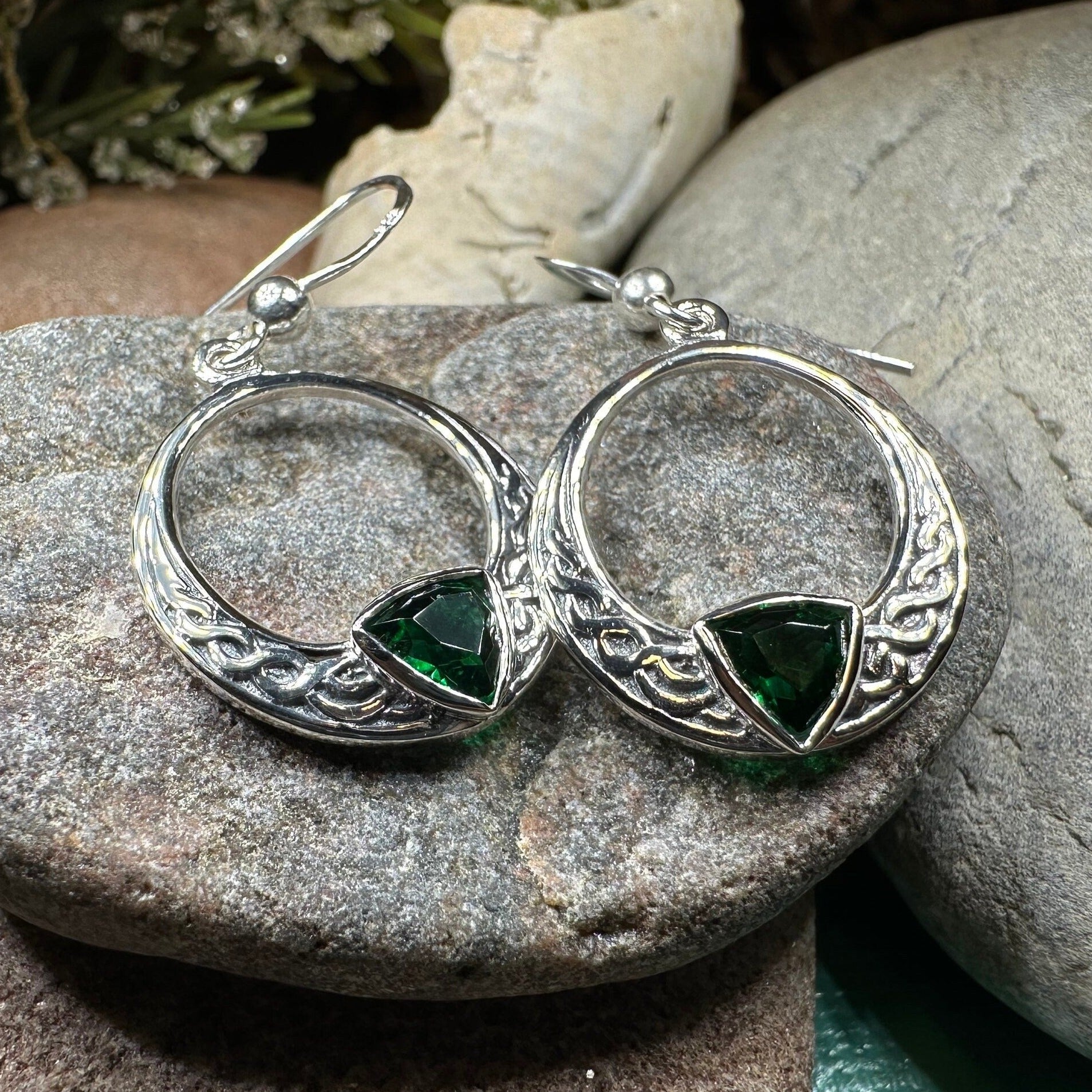 Clarion Trinity Knot Earrings