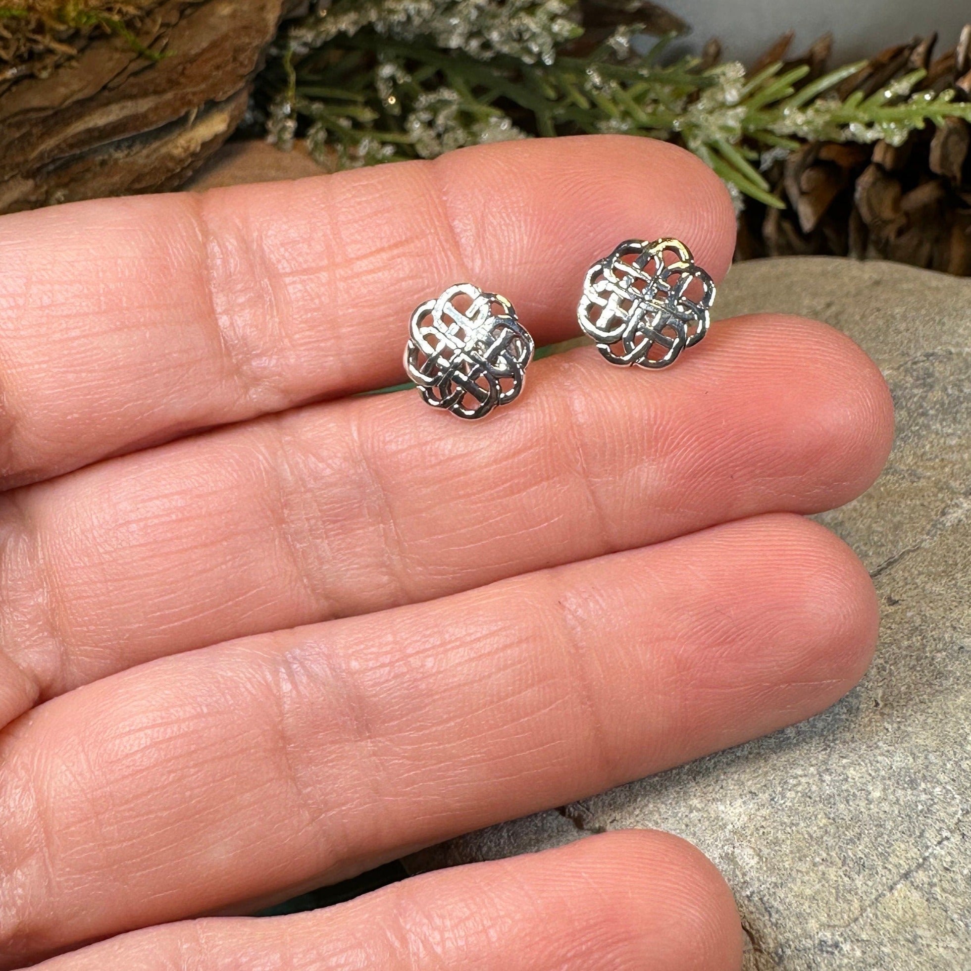 Eternal Grace Celtic Knot Earrings