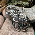 Lilith Celtic Spiral Earrings