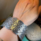 Wide Cuff Celtic Bracelet