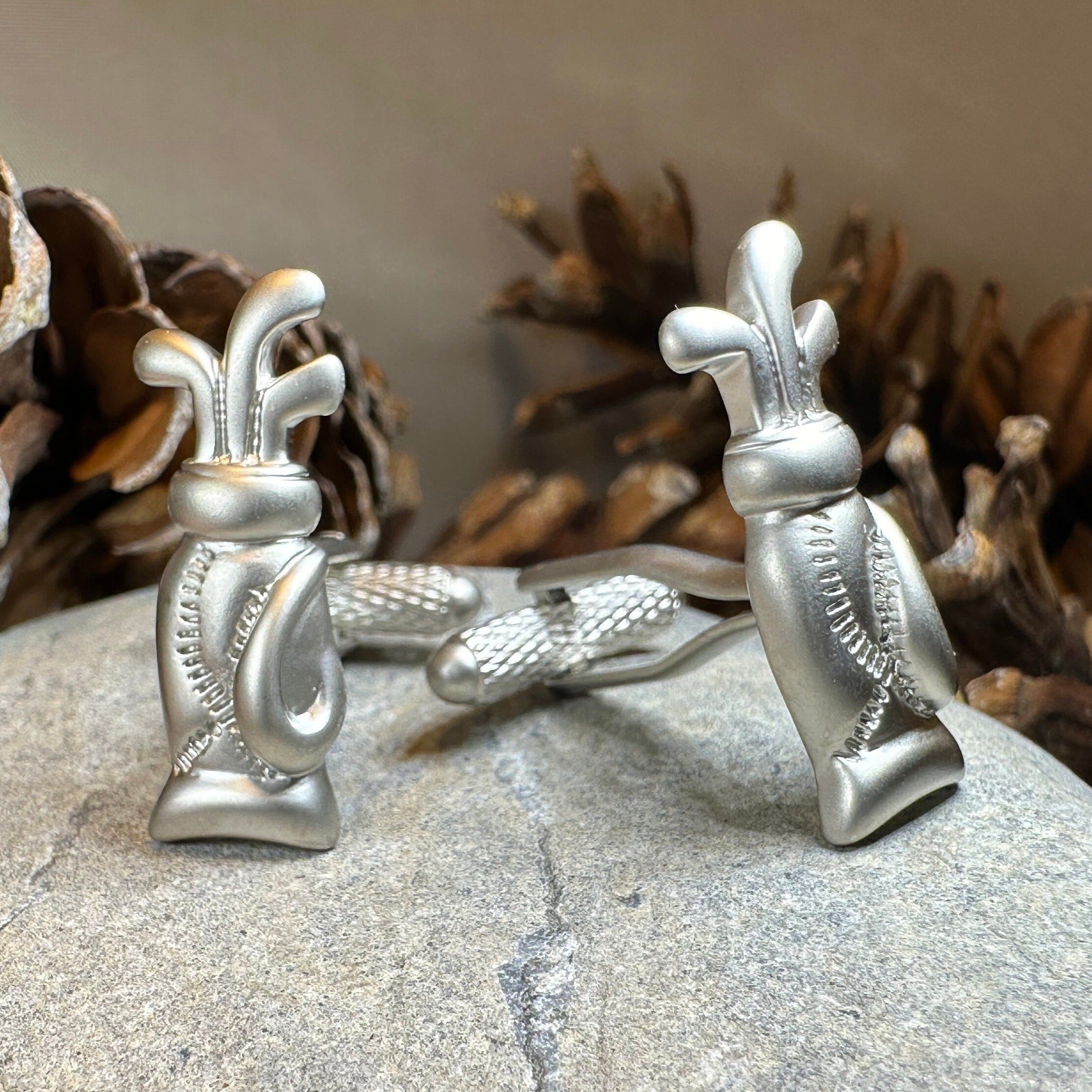 Golf Bag Cuff Links
