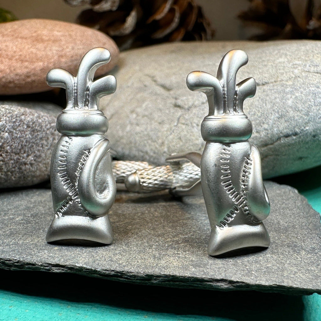 Golf Bag Cuff Links