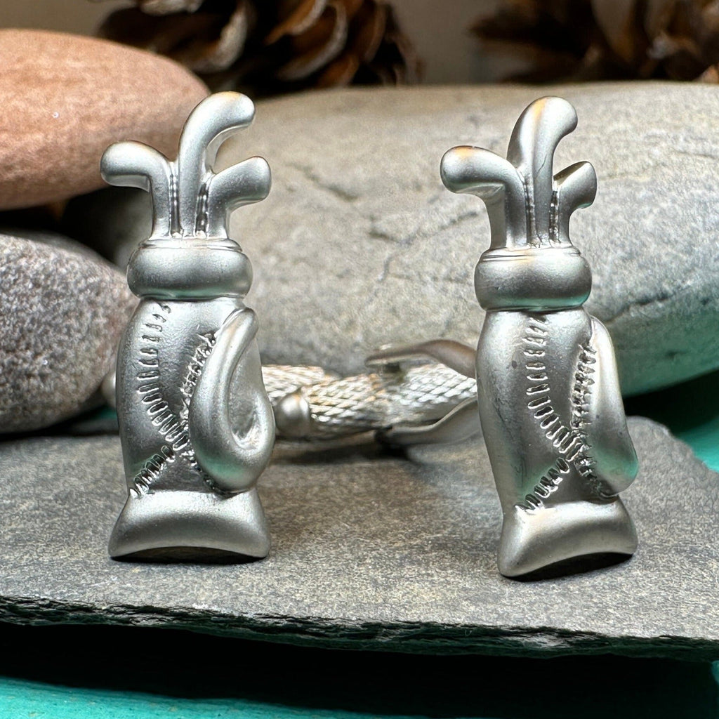 Golf Bag Cuff Links