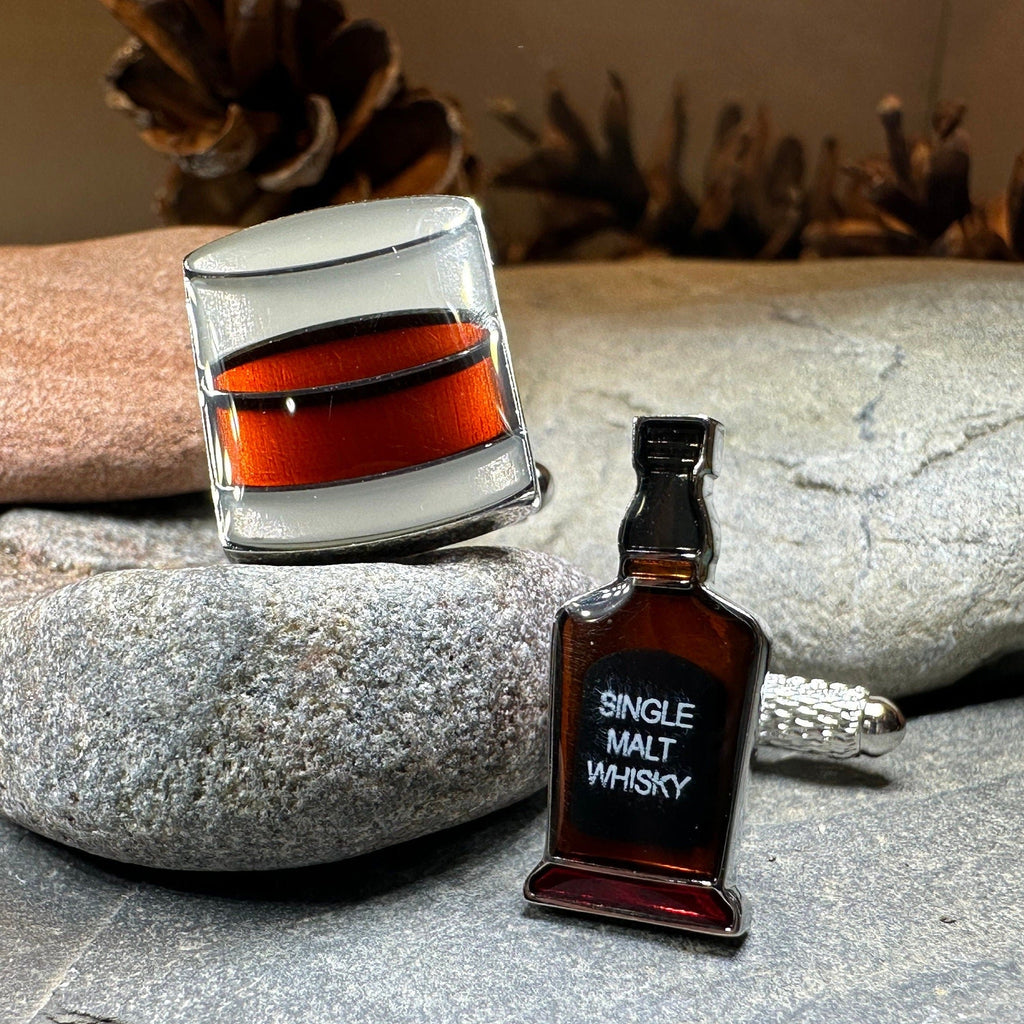 Single Malt Scotch Whisky Cuff Links