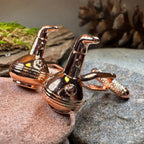 Whiskey Copper Still Cuff Links