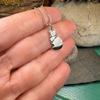 Shaggy Petite Cat Necklace