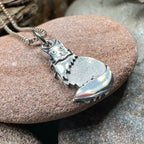 Shaggy Petite Cat Necklace