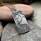 Highland Nightime Stag Necklace