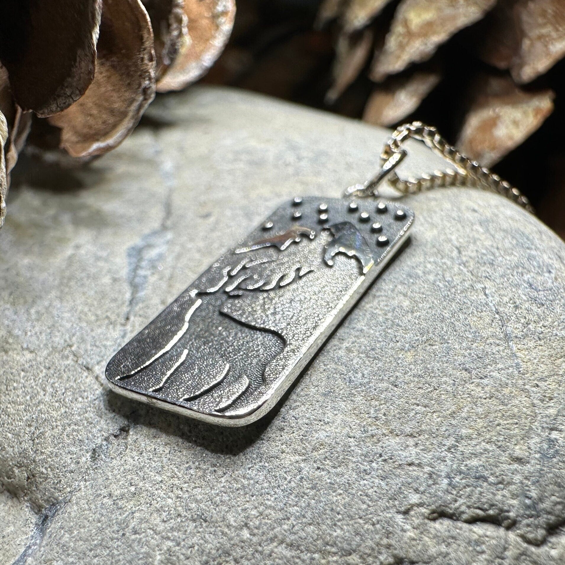 Highland Nightime Stag Necklace