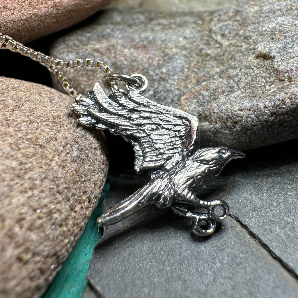 Eòlas Raven Necklace