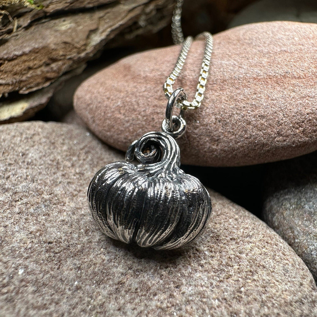 Realistic Autumn Pumpkin Necklace