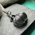 Realistic Autumn Pumpkin Necklace
