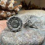 Fonnail Sunflower Post Earrings