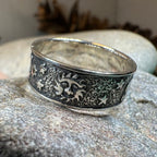 Cosmos Crescent Moon Ring