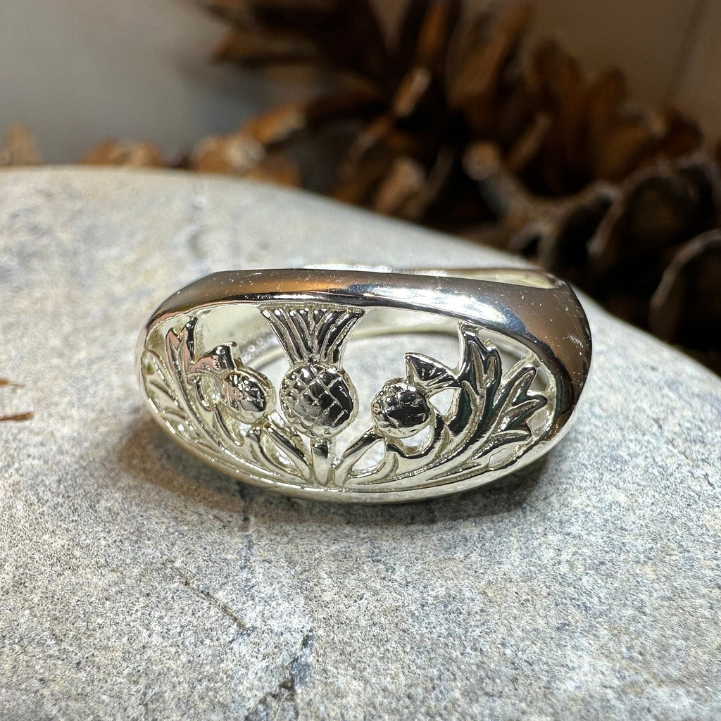 Clarion Scottish Thistle Ring