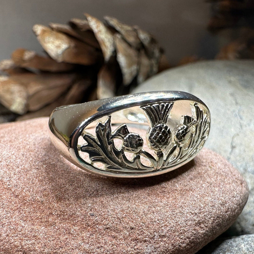 Clarion Scottish Thistle Ring