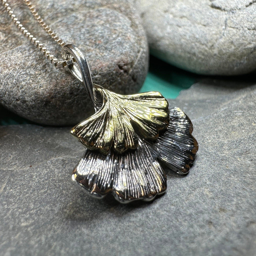 Serene Gingko Necklace