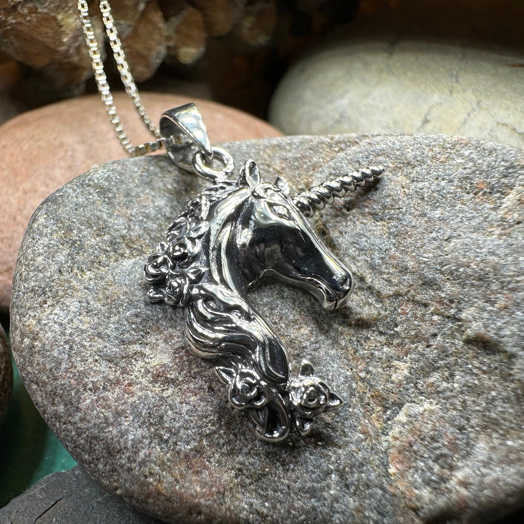 Gwenllian Unicorn Necklace