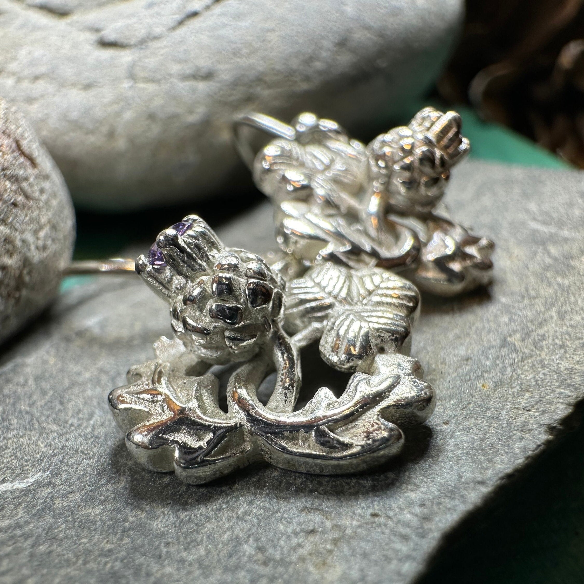 Thistle & Shamrock Earrings