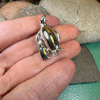 Penguin Mother & Child Brooch