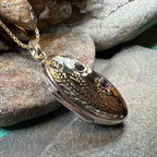 Meadowbrook Flower Locket Necklace