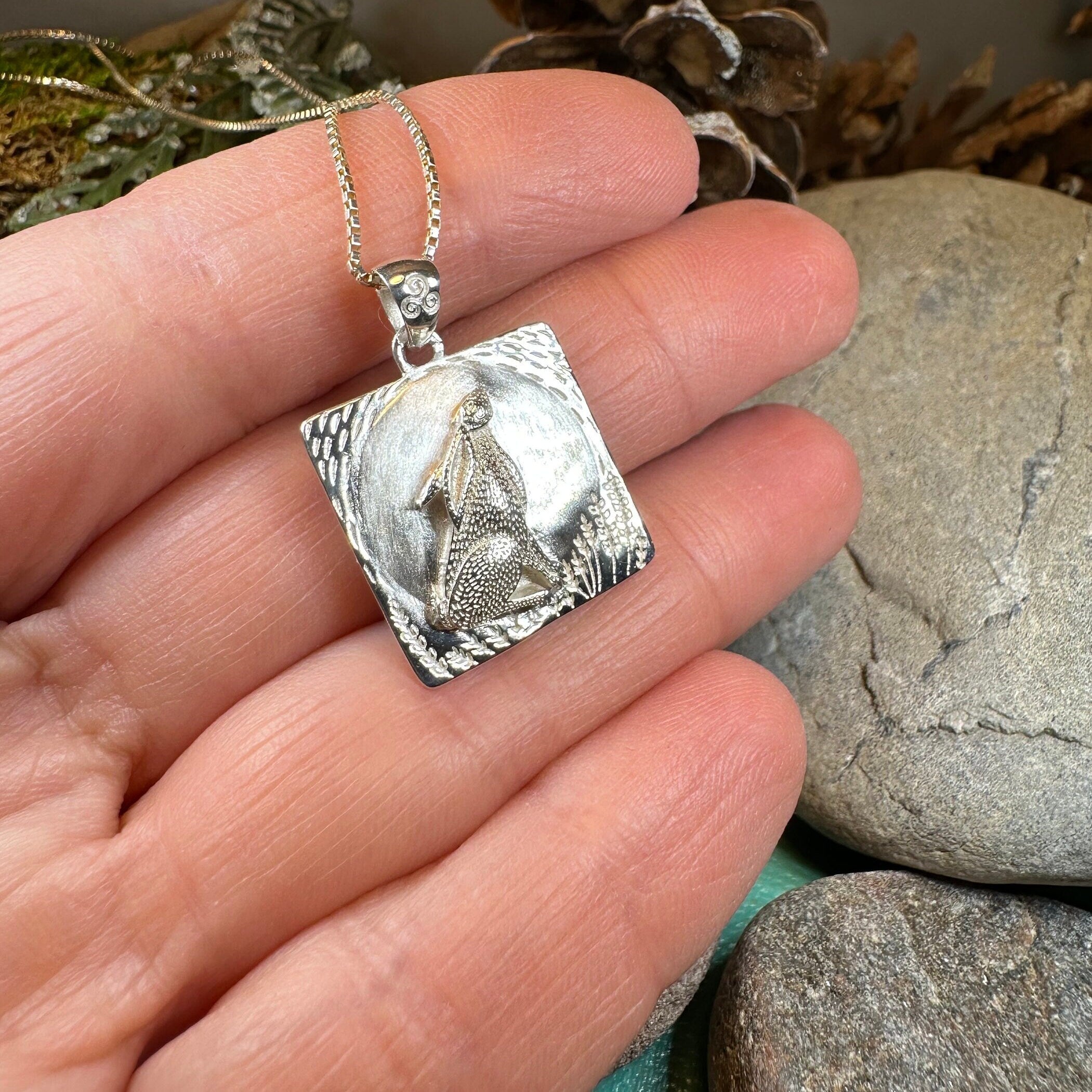 Lunar Dreamer Rabbit Necklace