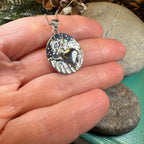 Night Sky Rabbit Necklace