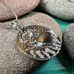 Night Sky Rabbit Necklace