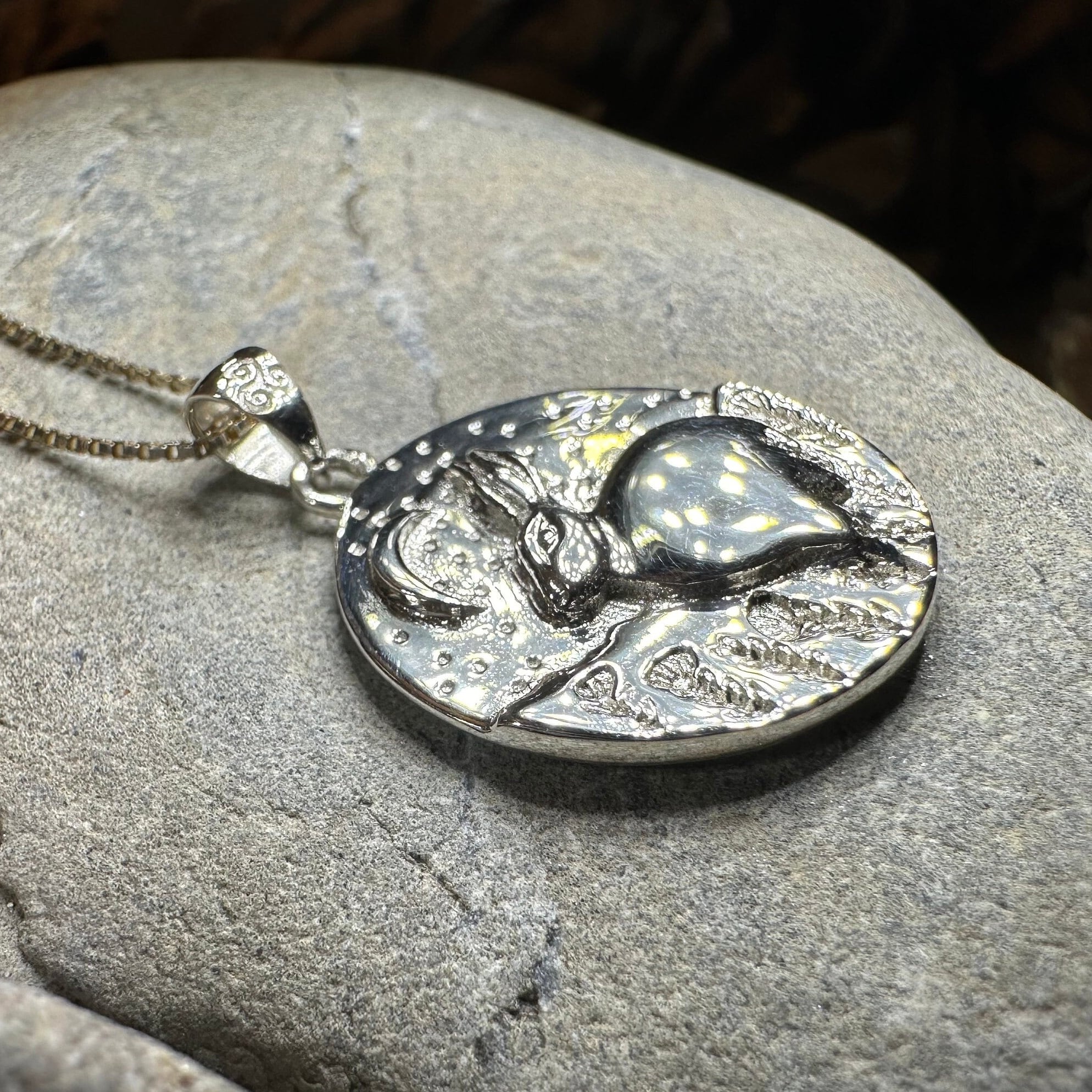 Night Sky Rabbit Necklace