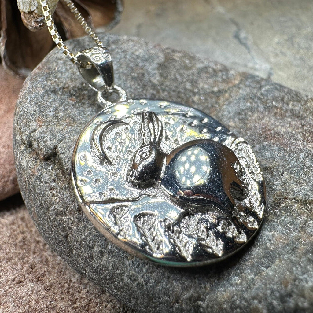 Night Sky Rabbit Necklace