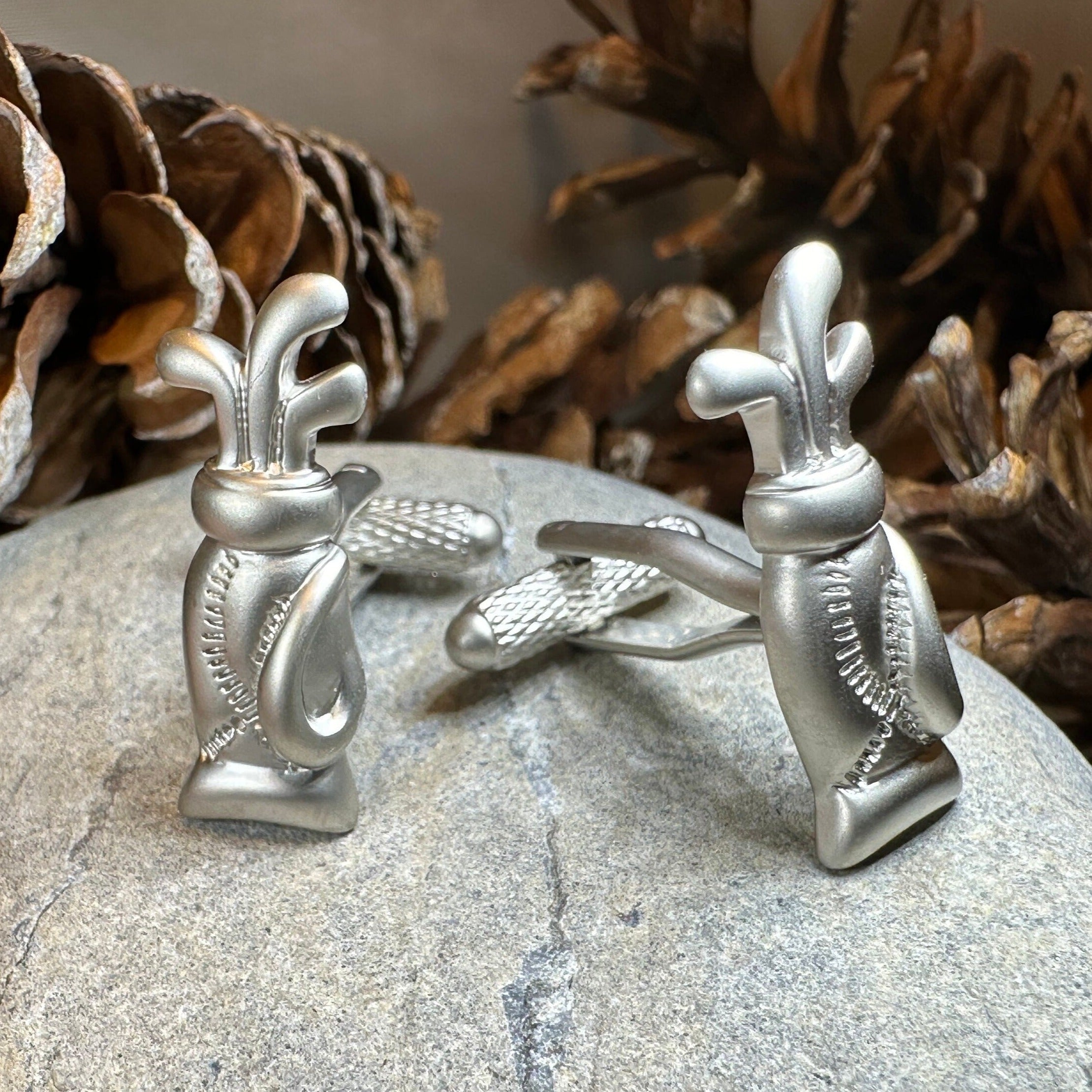 Golf Bag Cuff Links