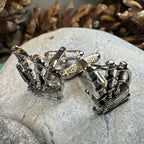 Highlander Bagpipes Cuff Links