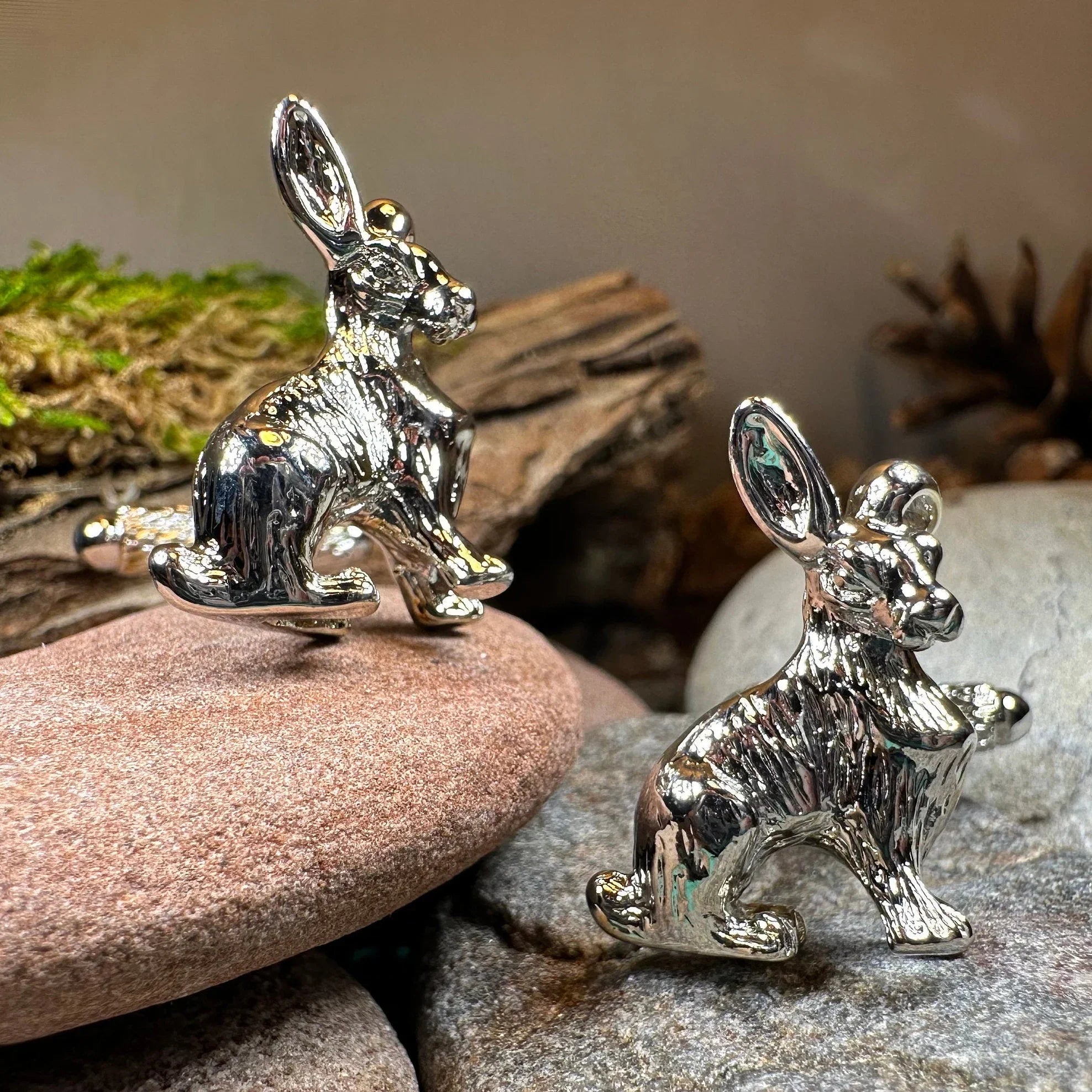 Rabbit Cuff Links