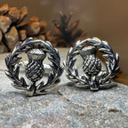 Thistle Wreath Cuff Links