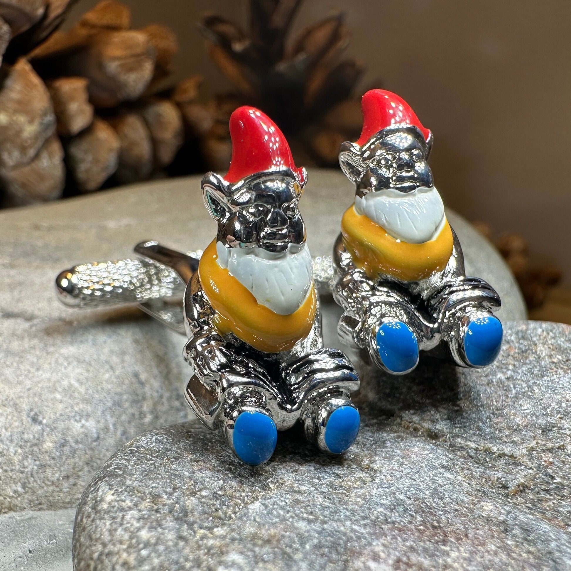 Garden Gnome Cuff Links