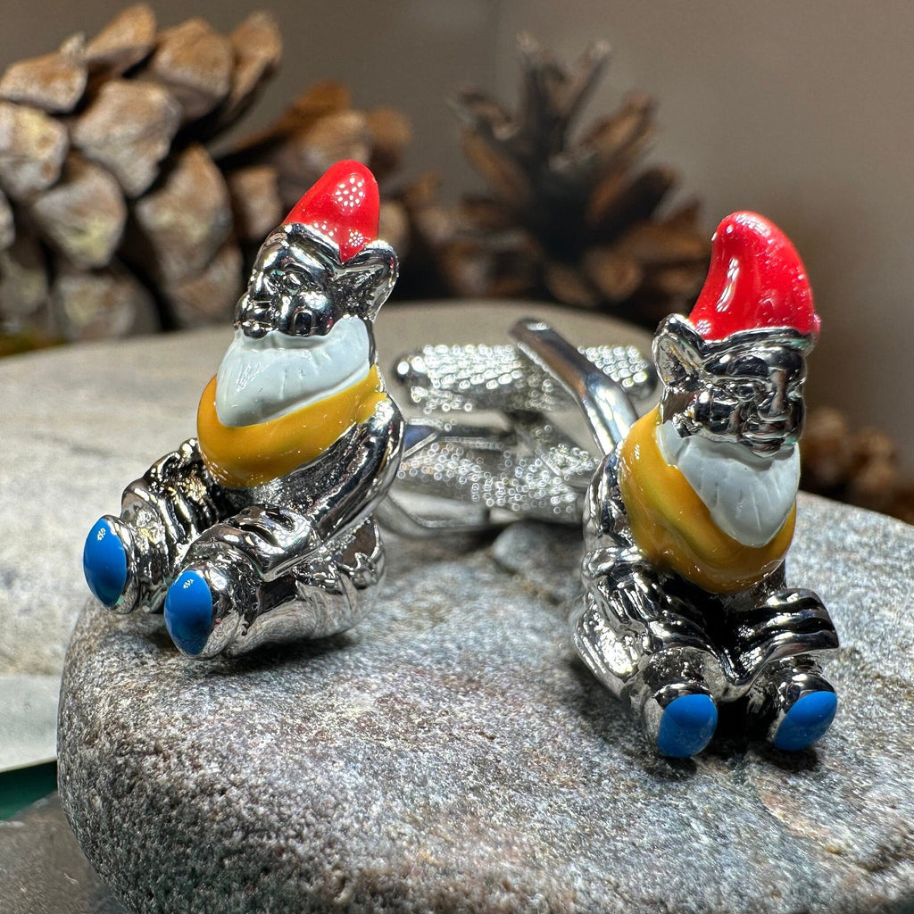 Garden Gnome Cuff Links