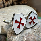 Knight's Templar Cross Cuff Links