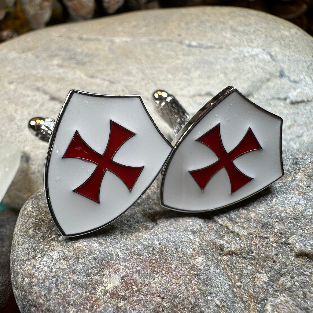 Knight's Templar Cross Cuff Links