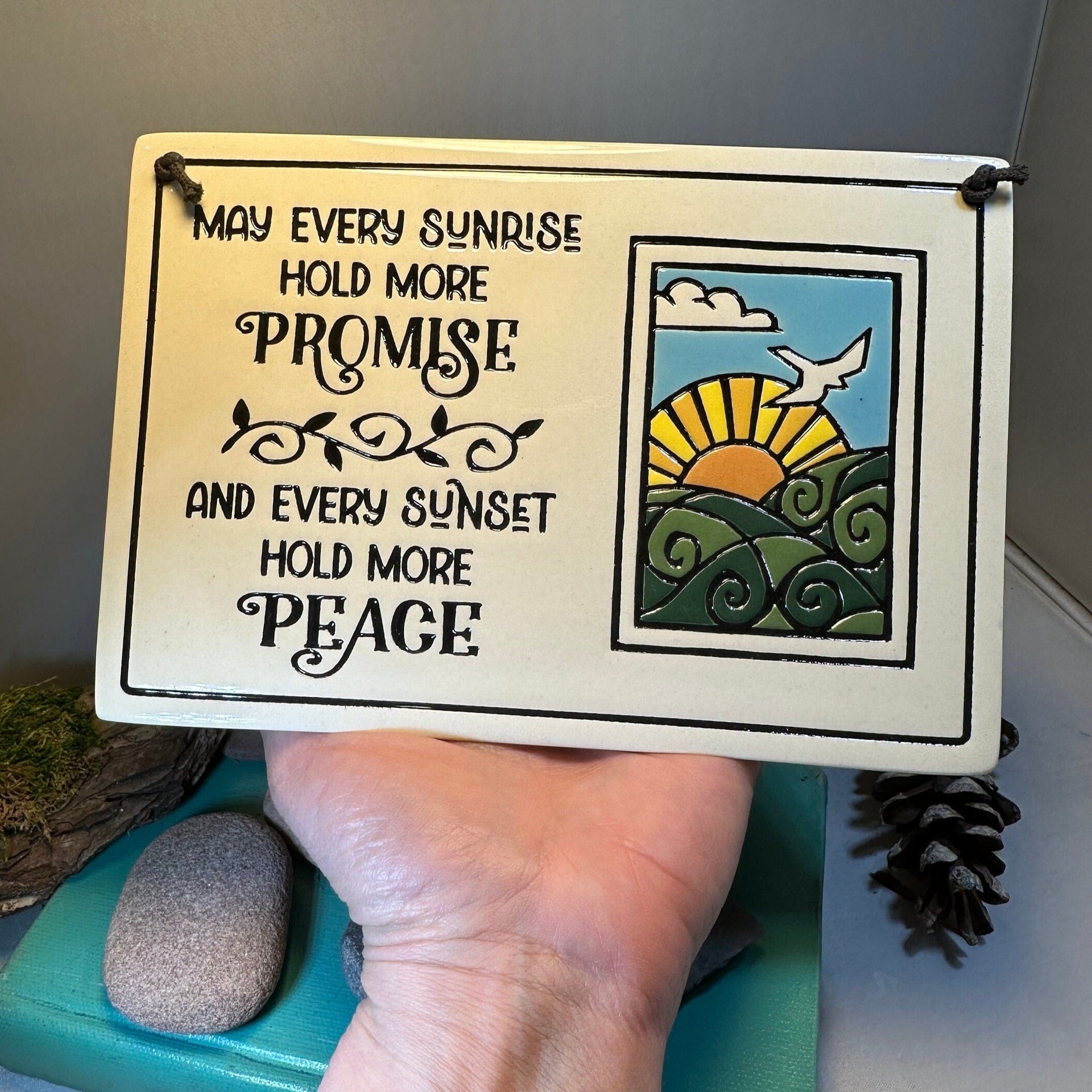 Promise & Peace Blessing Wall Art