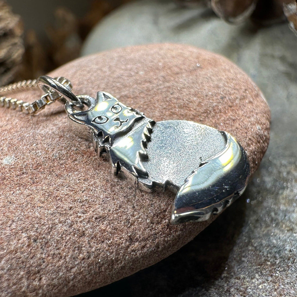 Shaggy Petite Cat Necklace