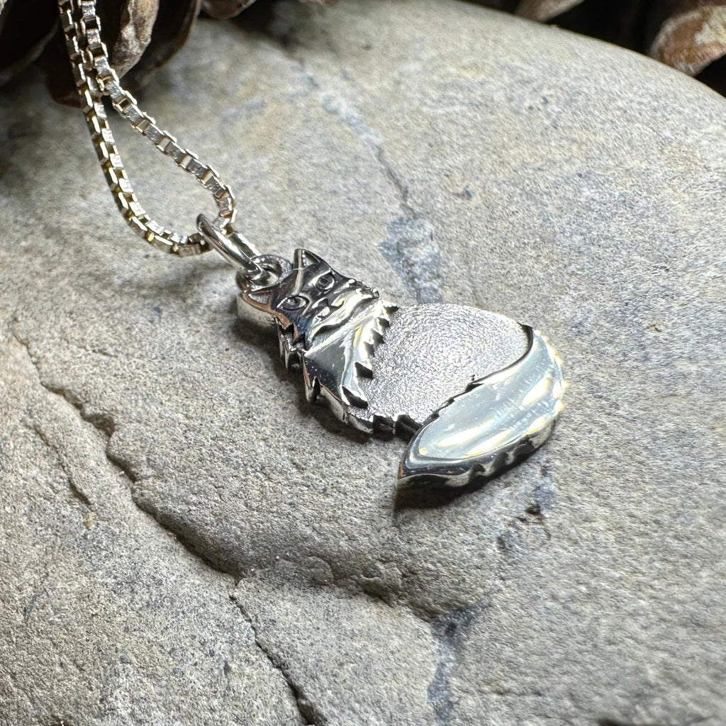 Shaggy Petite Cat Necklace