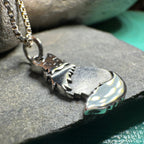 Shaggy Petite Cat Necklace