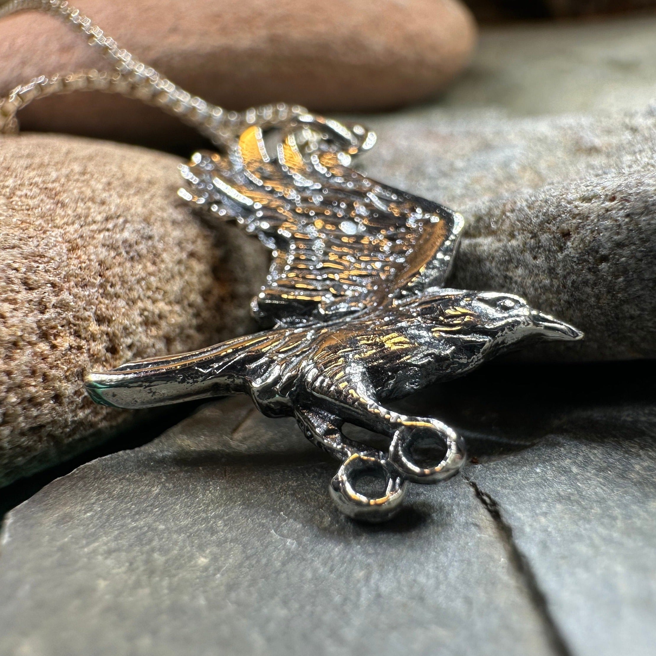 Eòlas Raven Necklace