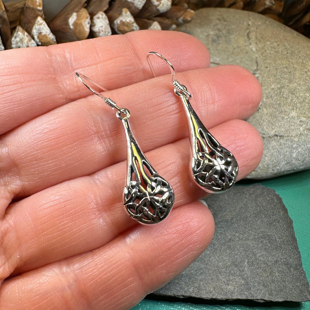 Celtic Raindrop Earrings