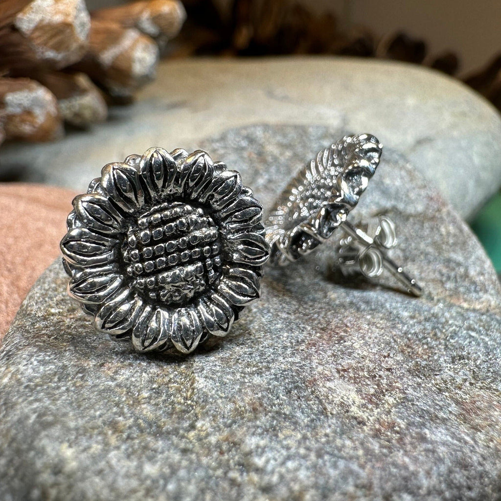 Fonnail Sunflower Post Earrings