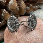Fonnail Sunflower Post Earrings