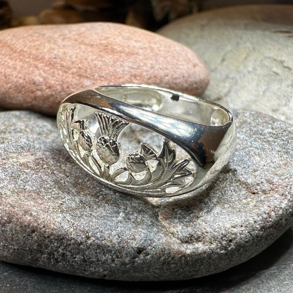 Clarion Scottish Thistle Ring