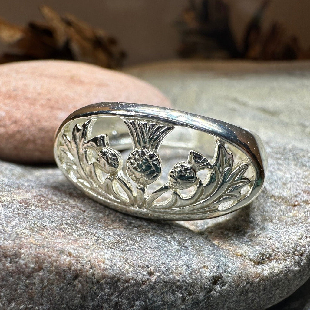 Clarion Scottish Thistle Ring